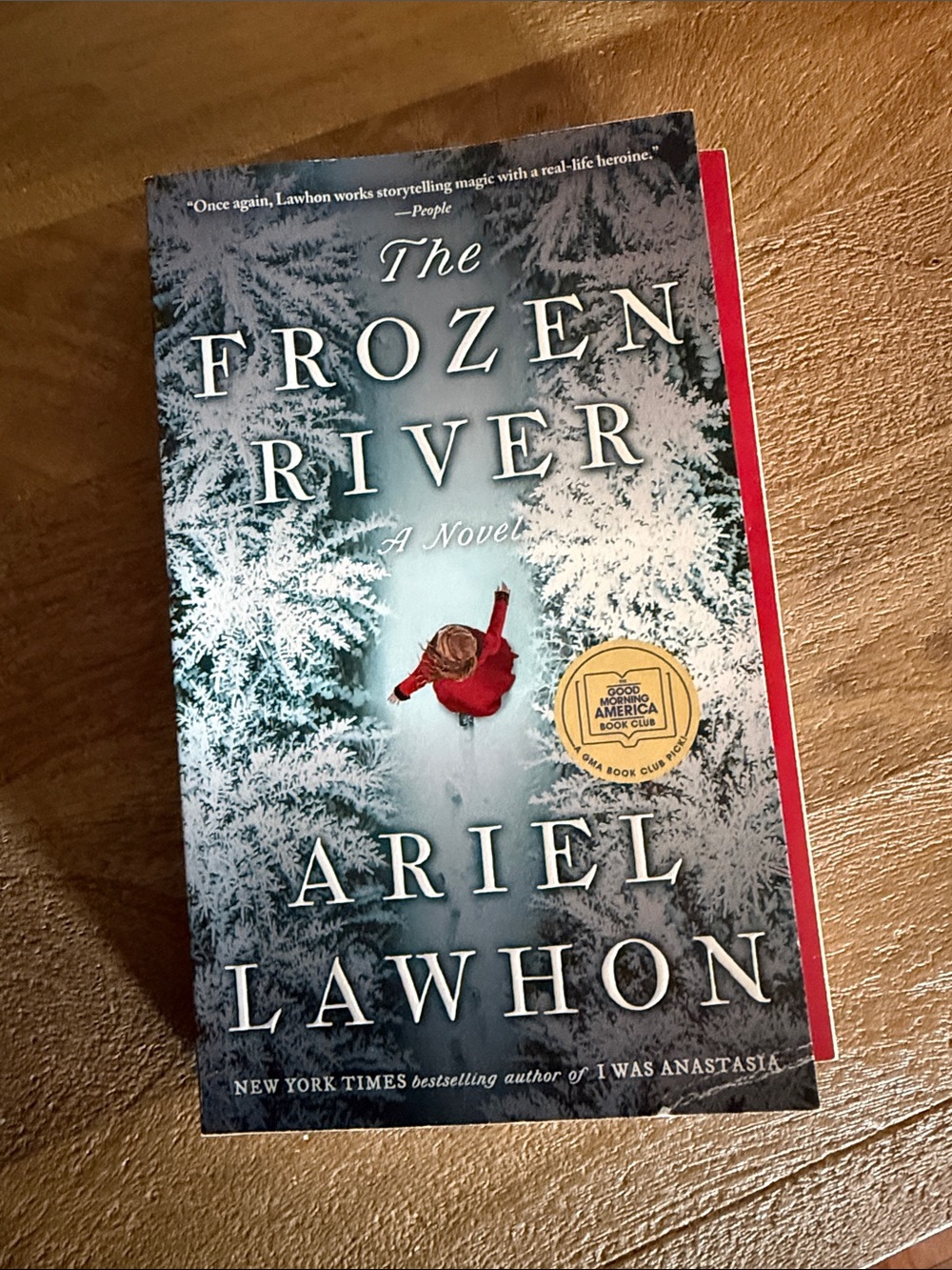 The Frozen River by Ariel Lawhon - Red Accent Paperback